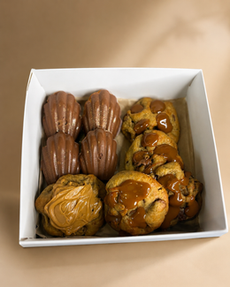 Box mix cookies madeleines