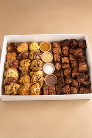 box cookies X brownies