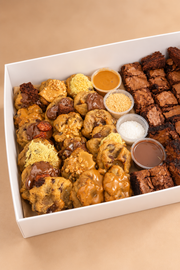 box cookies X brownies
